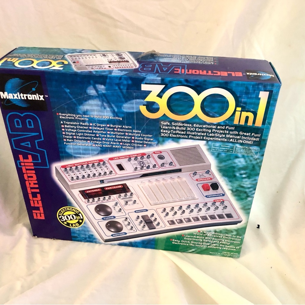 300 in 1 electronic lab